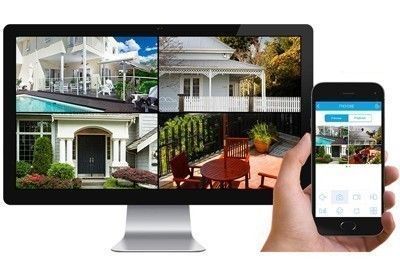 Caméra bullet IP FI9911W Foscam pour kit de vidéosurveillance